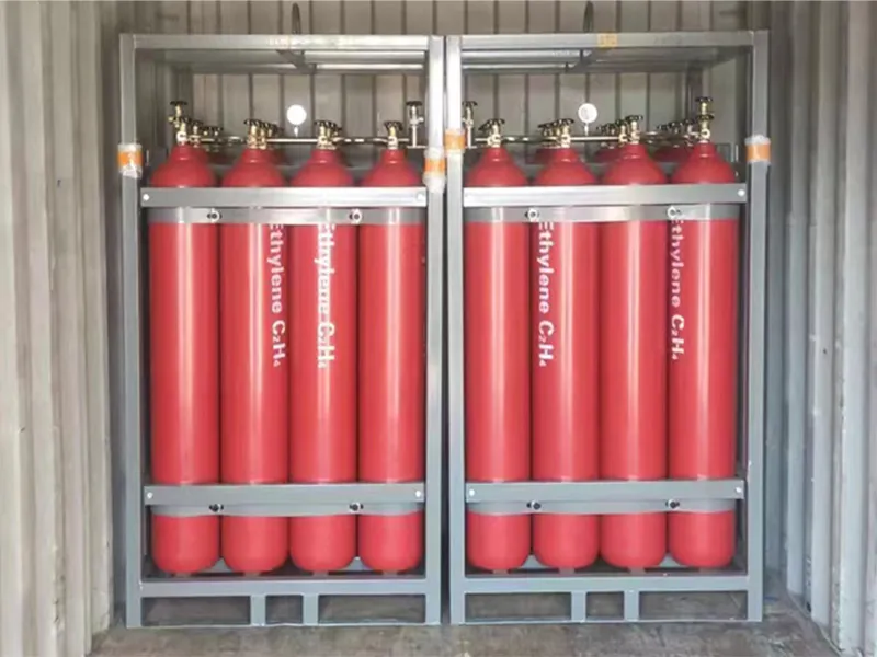 Gases industriales para una empresa de gas en Bangalore, India